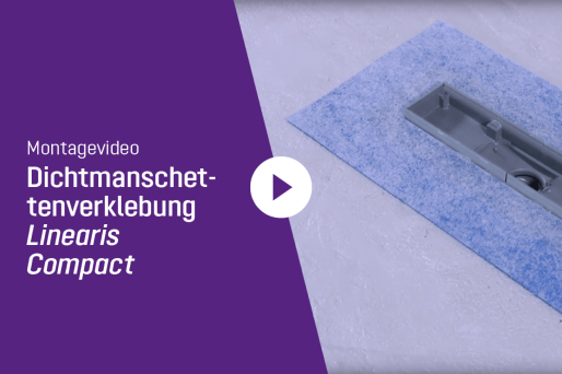 Video: Linearis Compact duş oluğu sızdırmazlık manşonunun yapıştırılması Video: Linearis Compact duş oluğu sızdırmazlık manşonunun yapıştırılması