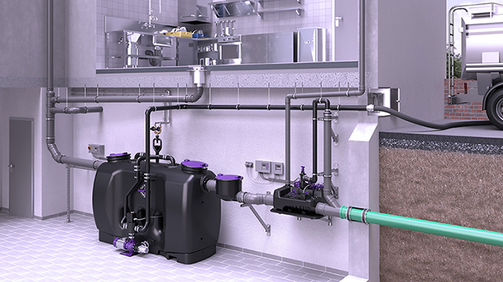 EasyClean free yağ ayırıcı ile Ecolift L hibrit kaldırma sisteminin kurulum önerisi EasyClean free yağ ayırıcı ile Ecolift L hibrit kaldırma sisteminin kurulum önerisi