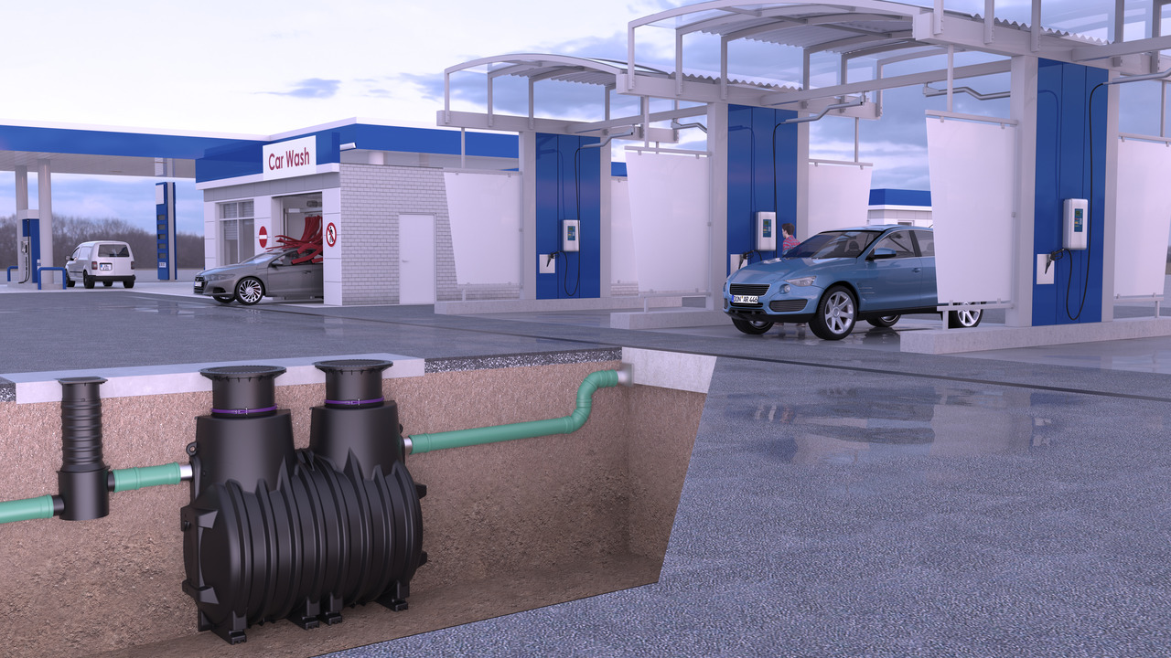 Yeraltına monte petrol ayırıcı