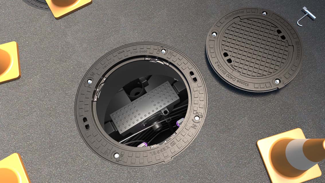 Küçük kapak erişimi sayesinde kolay kontrol ve numune alımı Küçük kapak erişimi sayesinde kolay kontrol ve numune alımı