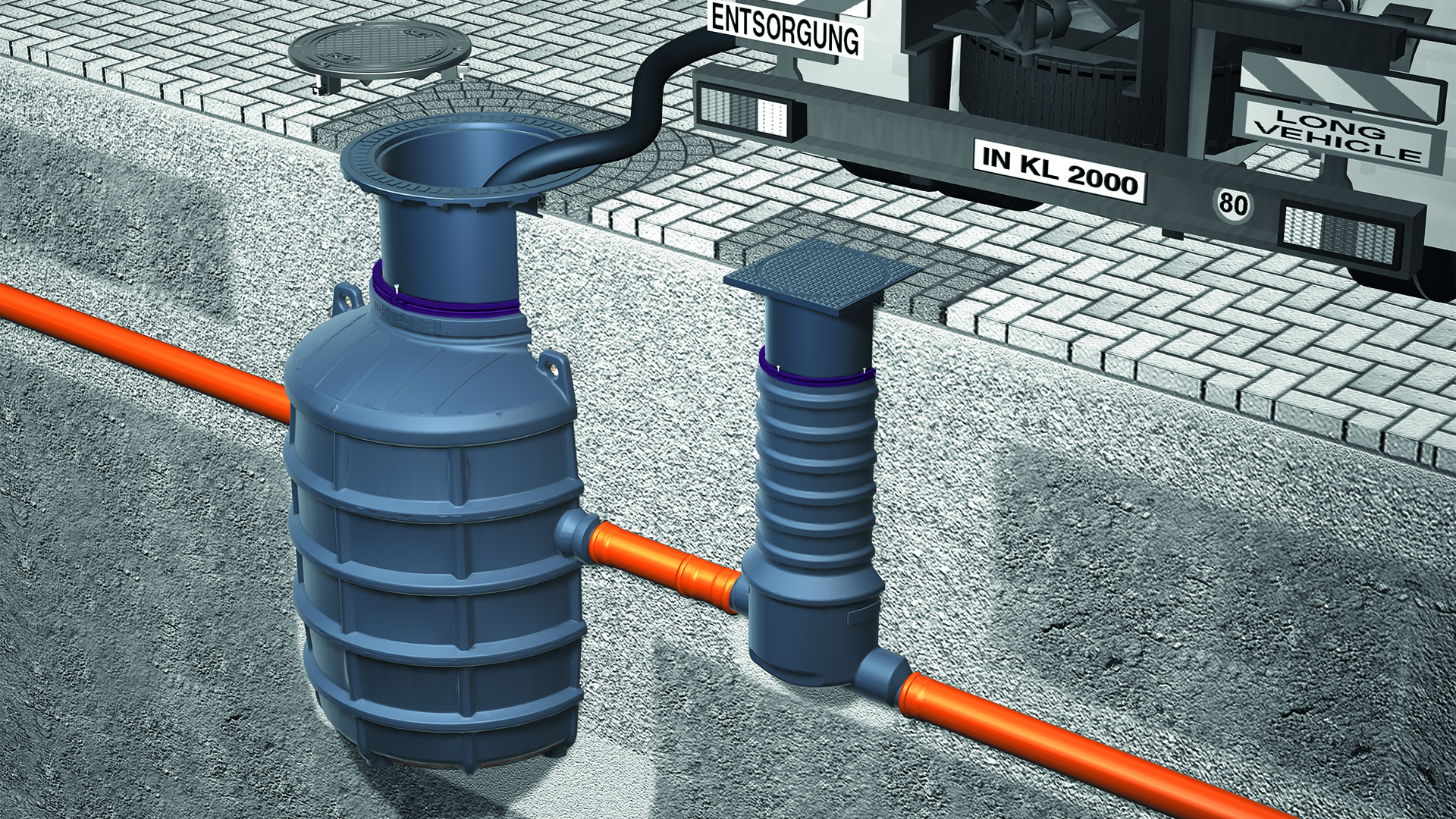EasyClean ground Standard modelinin boşaltılması