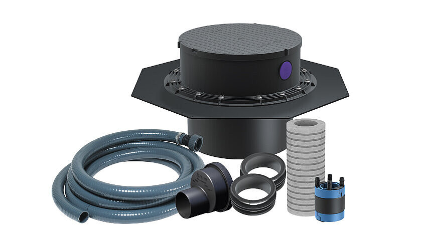 Su geçirmez betona montaj seti Su geçirmez betona montaj seti