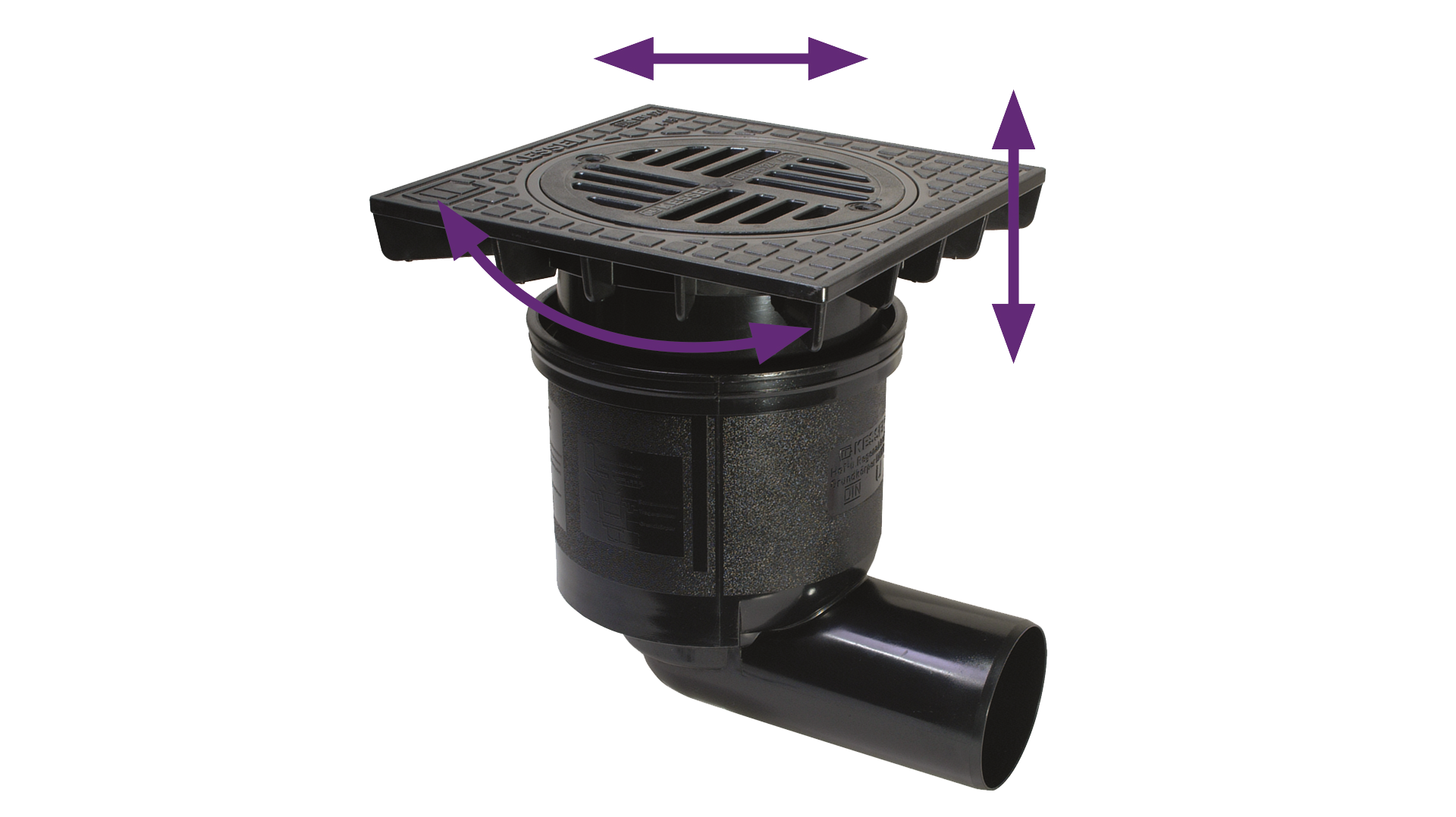 Değişken montaj için Sistem 200 açık alan süzgeci 