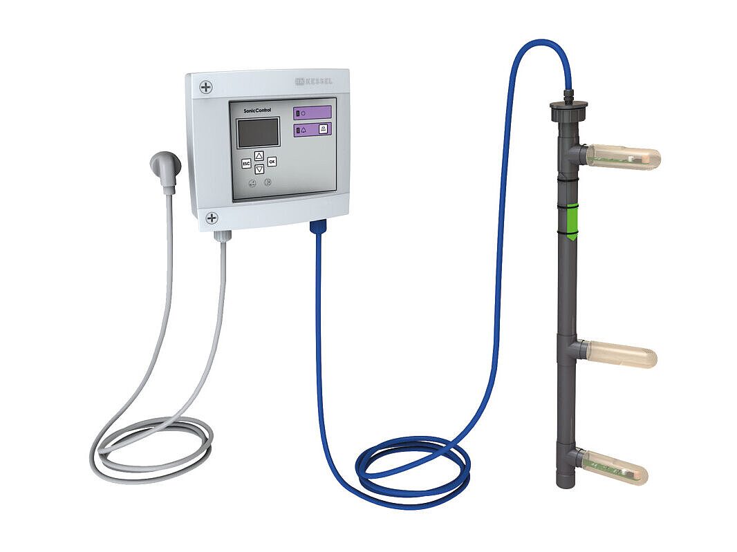 Hafif sıvı ayırıcılar için SonicControl otomatik ölçüm cihazı