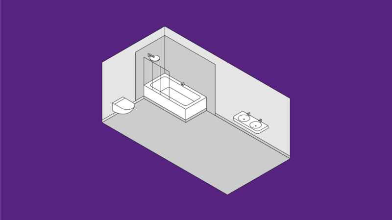 Banyo Plan Çizimi