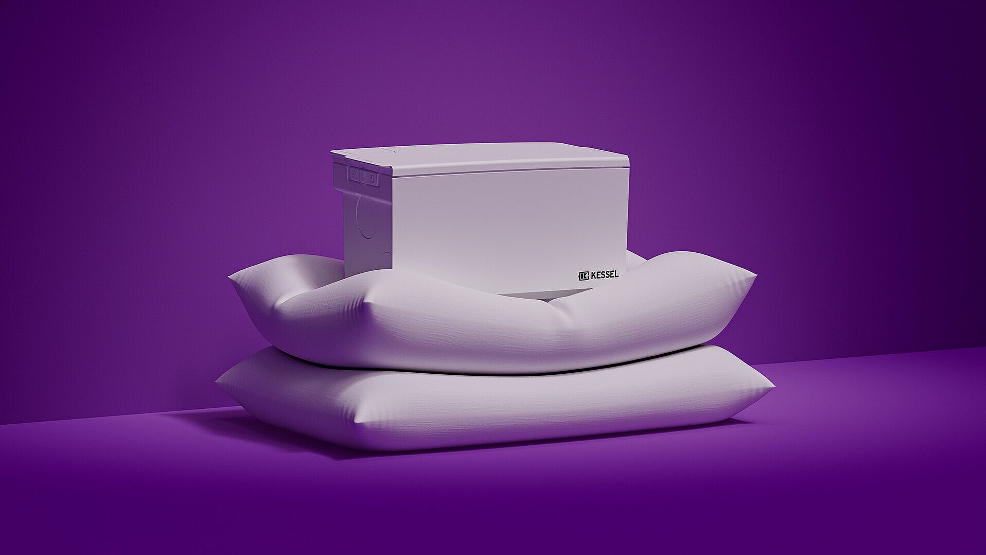 Gürültü seviyesi minimum düzeyde çalışma İki yastık üzerine yerleştirilmiş Minilift küçük kaldırma sistemi