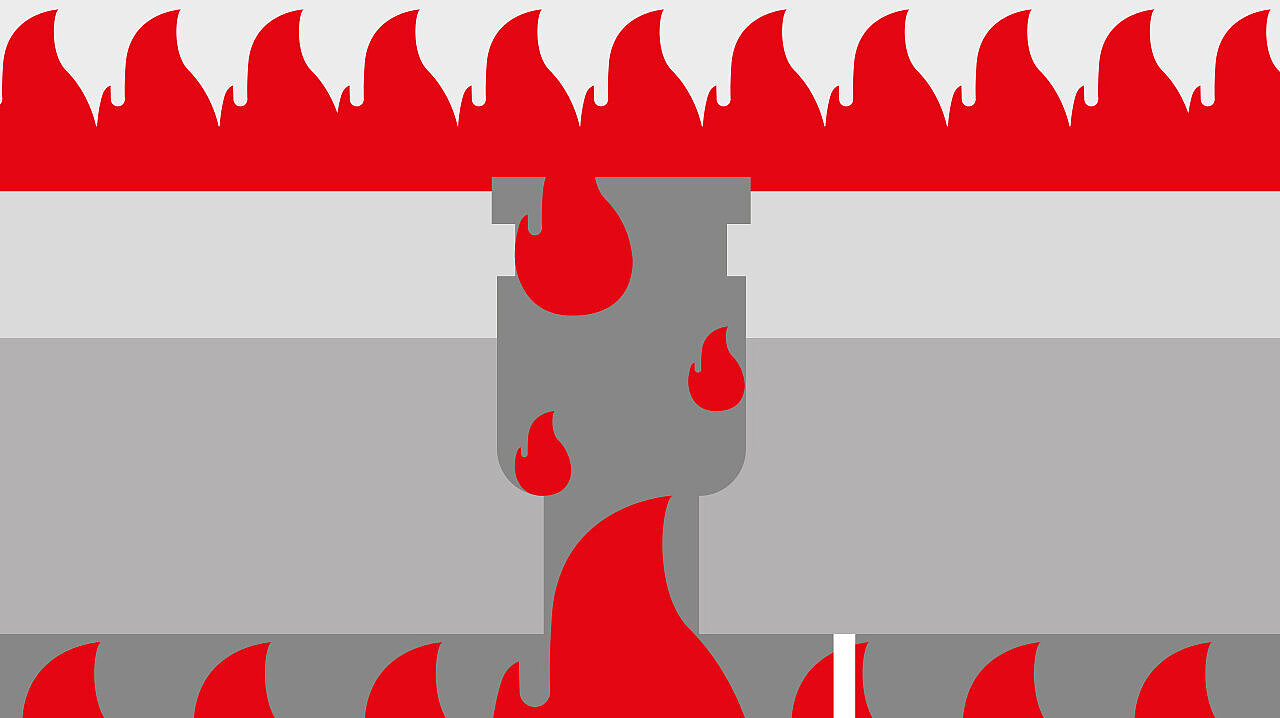 Korumasız süzgeçlerden yangın yayılabilir