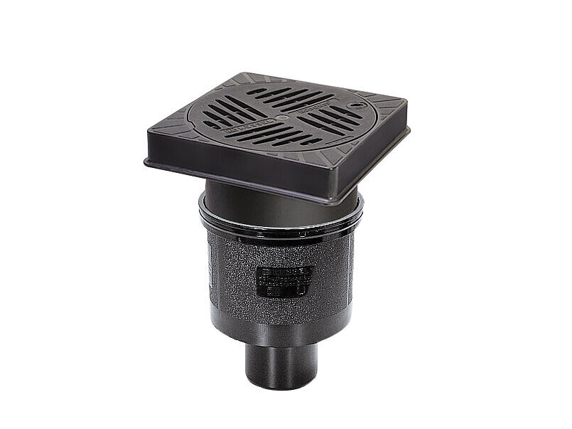 Dikey çıkışlı Ecoguss 200 açık alan süzgeci