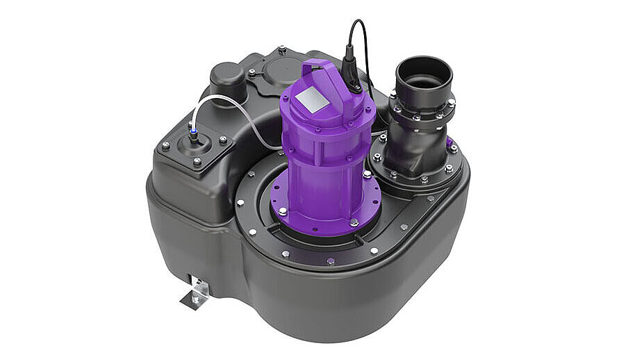 Pis su terfi istasyonu Aqualift L Pro Mono